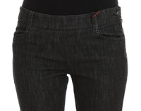 Jeans denim Ermanno Scervino blu in cotone aderente - Taglia IT44-L