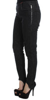 Jeans denim Ermanno Scervino in cotone blu slim fit - Taglia IT42-M