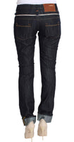 Jeans dritto jeans ACHT con fondo in cotone blu - Taglia W26