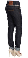 Jeans dritto jeans ACHT con fondo in cotone blu - Taglia W26