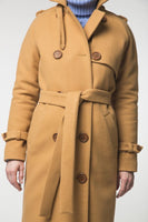 REVALU - Original Camel Trench Coat / Spring - Autumn / Women's Coat / Collection