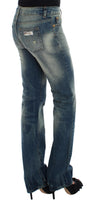 Jeans a vita bassa in cotone blu Cavalli - Taglia W26