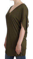 GALLIANO - ORIGINAL GREEN SHORT SLEEVED TOP - SIZE XS