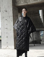 MARIGOLDSHADOWS - Original Satoko V-Collar Quilted Coat