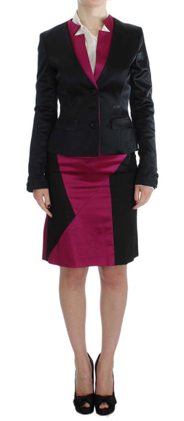 Gonna e blazer in due pezzi EXTE Black Pink - Taglia IT42-M