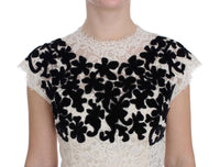 Dolce & Gabbana in pizzo floreale Ricamo Long Ball Maxi Dress-IT38-XS