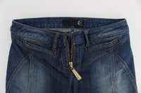 Jeans boot cut in cotone stretch Cavalli lavaggio blu - Taglia W28