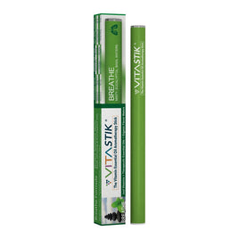 VitaStik Breathe Essential Oil Stick - Spearmint Menthol Aromatherapy