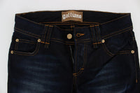 Jeans slim fit in cotone lavato blu Galliano - Taglia W28