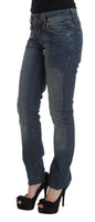 Jeans slim fit in misto cotone lavato Galliano blu - Taglia W24