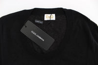 Maglia Pullover Dolce & Gabbana nera girocollo - Taglia IT46-XL