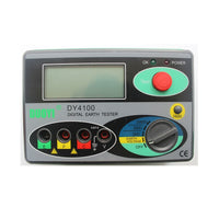 AUTORY - Original Megohmmeter 0-2000 Ohm Real Digital Earth Ground Resistance Meter Tester DY4100 Instruments Car Repair Inspection Electrician