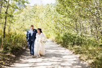 BLUSHFASHION - Original Bestseller Curvy  Ivory Wedding Dress , Sheer Illusion Tulle Skirt on Lace #1315