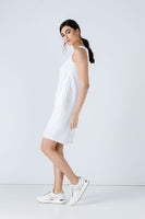 CONQUISTA FASHION - Original White Cotton Sack Dress