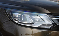 YJWAUTO - Original Headlamp Lens for Volkswagen VW Tiguan 2013~2017 Headlight Cover Car Light Replacement Auto Shell