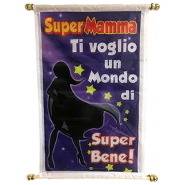 Poster 'Fantastica Mamma' - 50x30 cm - Mother's Day gift idea