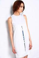 LAGEROSE - Original Marble Sky Split Centre Dress