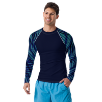 Men's Tropical Sleeve Performance Rash Guard UPF 40+