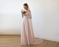 BLUSHFASHION - Original Blush Tulle Veil #4024