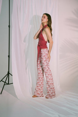 AKOSEE - Original Plato Trousers in Canyon Rose