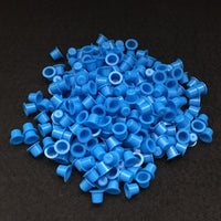 1000pcs 8mm Small Size Clear White Tattoo Ink Pigment Cups Caps Supply IC9-1000# Free Shipping