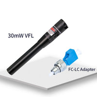 10mW Visual Fault Locator 30mW/20mW/10mW/1mW Fiber Optic Cable Tester 5km 10km 30km VFL Free Shipping