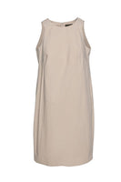 CONQUISTA FASHION - Original Sand Colour Cotton Sack Dress