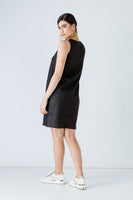 CONQUISTA FASHION - Original Black Sleeveless Sack Dress