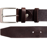 40 Mm Bridle Leather Belt Brown