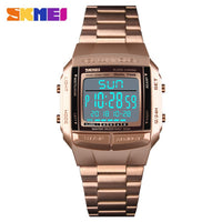 SKMEI Military Sports Watches Waterproof Mens Watches Top Brand Luxury Clock Electronic LED Digital Watch Men Relogio Masculino