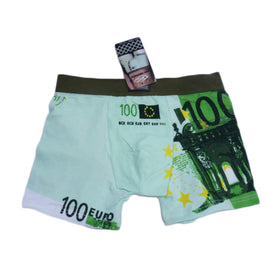 Boxer man with 100 euro banknote - XXL-XXXL Size