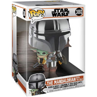 POP figure Star Wars Mandalorian with Yoda Child 25cm