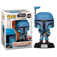 POP figure Star Wars Mandalorian Death Watch Mandalorian Two Stripes Exclusive