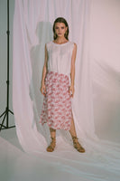 AKOSEE - Original Agape Midi Dress in Canyon Rose Floral Print