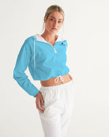 FIND YOUR COAST APPAREL - Original Women's Supply Company Water Resistant Lightweight Cropped Windbreaker