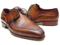 Paul Parkman Men's Brown Derby Dress Shoes for Men (ID#SU12LF)