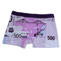 Boxer man with 500 euro banknote - XL-XXL Size