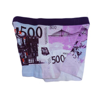 Boxer man with 500 euro banknote - XL-XXL Size