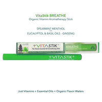 VitaStik Breathe Essential Oil Stick - Spearmint Menthol Aromatherapy