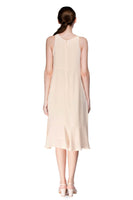 LAGEROSE - Original Round Neck Long Flounced Dress