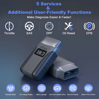VEHICLE DIAG STORE - Original 2022 XTOOL A30 Code Reader Scanner Automotive Car All System Diagnostic Tools Anyscan A30 Active Test OBD2 Scanner Free Updates