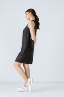 CONQUISTA FASHION - Original Black Sleeveless Sack Dress