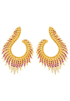 Original Flame Earring Golden Fire Gold