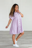 LIVING FREE BEAUTY - Original Extraordinary Life Button Down Dress