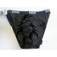 Boxer men with skulls - Gray Color - Size XL/XXL