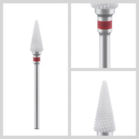 Nail Drill Bit Carbide Rotary Burr Nozzle for Manicure Electric Milling Cutter for Manicure Machine Milling Cutter for Nail Tool