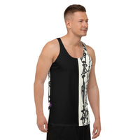 Oriental Design Mens Tank Top