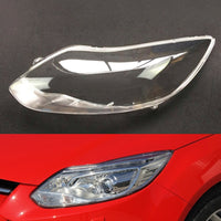 YJWAUTO - Original Headlamp Cover for Ford Focus 2012 2013 Headlight Lens Car Glass Head Lamp Replacement Auto Shell Projector Lens
