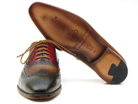 Paul Parkman Three Tone Wingtip Oxfords (ID#PP22F75)