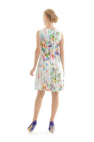 CONQUISTA FASHION - Original Floral Print Sleeveless Dress